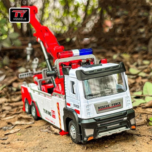 Tow truck metal - 1:32, alloy