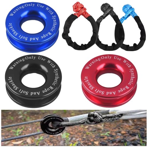 Soft shackle winch snatch - shackle&winch,