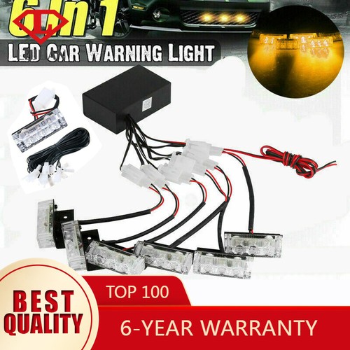 12v led amber strobe - 12v, flashing