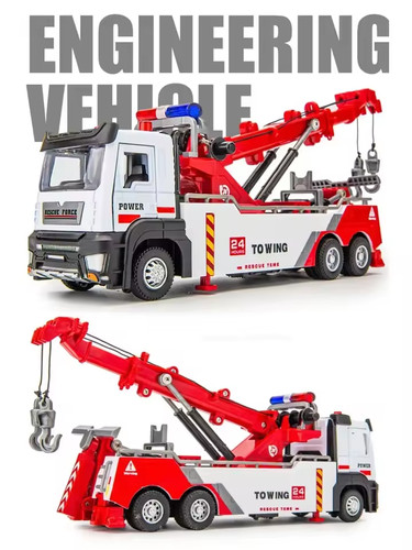 Tow truck metal alloy - metal,