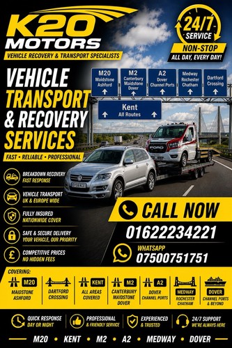 Vehicle recovery service tow - vehicle,
