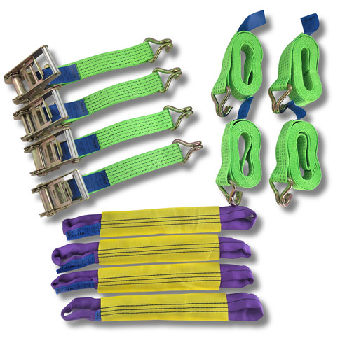 Wheel ratchet strap - 4x,
