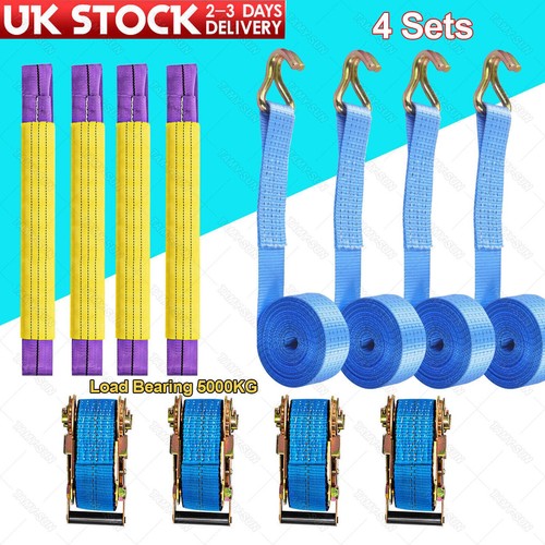 Wheel ratchet strap - 4x,